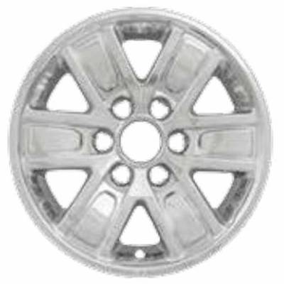 Coast To Coast - Coast To Coast IWCIMP391X 17" Wheel Skin 6 Spokes Chrome Snap-On 4pc