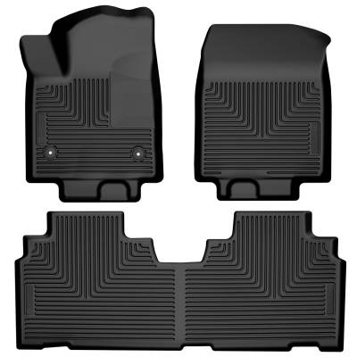 Husky Liners - Husky Liners 95371 Weatherbeater Front & 2nd Seat Floor Liners