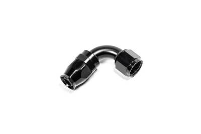 RADIUM Engineering - RADIUM Engineering 14-1633 10AN Hose END 90---DEG PTFE Black