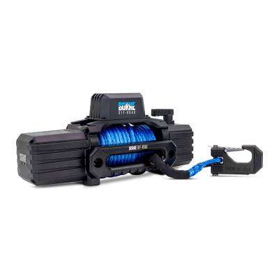 Mishimoto - Mishimoto BNWN-10-SBL Borne Off-Road 10K Winch Blue Synthetic Rope