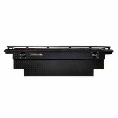 CamLocker - CamLocker KS71LPUNRLMB 71" Low Profile Tool Box w/Rail Deep Notched Matte Black