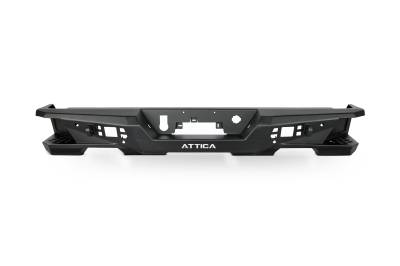 Attica 4x4 - Attica 4x4 ATTSL01B103-BX Terra Rear Bumper for 19-24 Chevy Silverado 1500