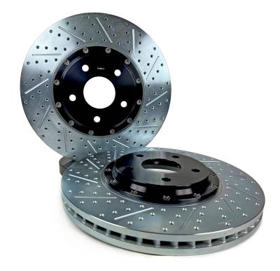 Baer Brakes - BAER Brakes 2301064 14-16 Chevy Corvette Z51 Front Disc Brake Rotor Set