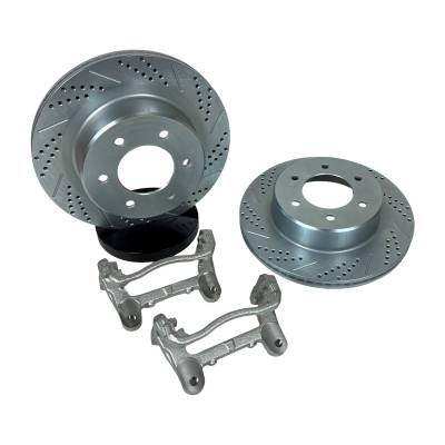 Baer Brake Systems - BAER Brakes 2262032 21-24 Ford Bronco Rear Disc Brake Rotor Set