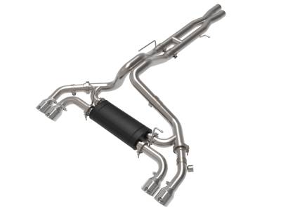 aFe Power - aFe 49-38098-P 3-2.5" Cat-Back Exhaust w/Polished Tip for 21-26 Wrangler JL 6.4