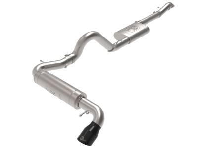aFe Power - aFe 49-43136-B 3" Cat-Back Exhaust w/Black Tip for 21-26 Ford Bronco 2.3/2.7L