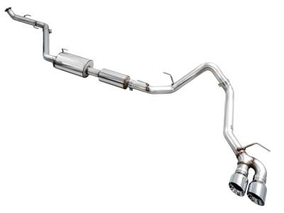 AWE Tuning - AWE Tuning 3015-32254 Exhaust System for 24-26 Toyota Tacoma 2.4L