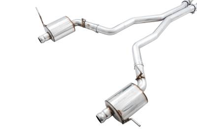 AWE Tuning - AWE Tuning 3015-31017 Exhaust Kit for 14-21 Jeep Grand Cherokee 6.2/6.4 AWD