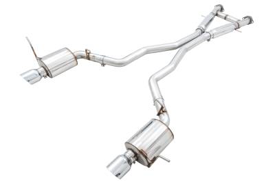 AWE Tuning - AWE Tuning 3015-32123 Sport Exhaust System for 14-21 Grand Cherokee SRT 6.4 AWD