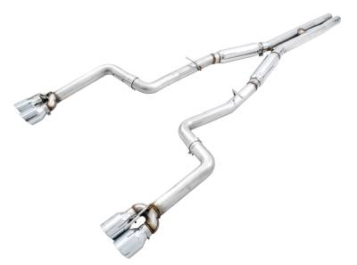 AWE Tuning - AWE Tuning 3015-42136 Exhaust Kit for 15-23 Dodge Challenger 6.2/6.4 RWD