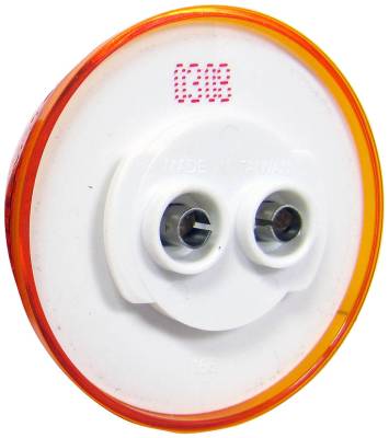 Peterson - Peterson 166A LED Amber Clearance Marker Light 2" Round Beehive Design