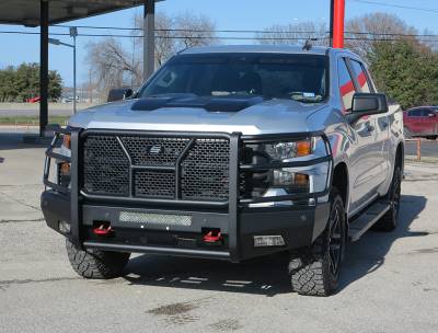 Steelcraft - Steelcraft 60-10495C HD Front Elevation Bumper for 22-24 Chevy Silverado 1500