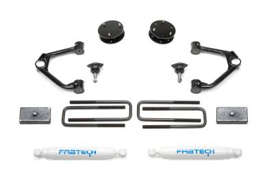 Fabtech - Fabtech FTS21248 3" T1 Ball Joint UCA System