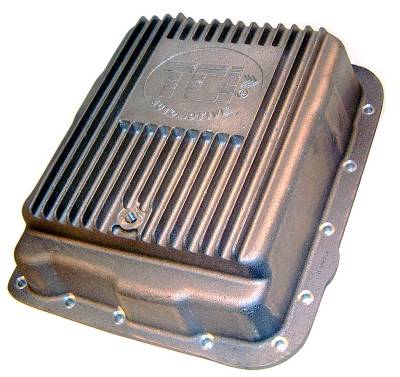 TCI Automotive - TCI 378000 GM 4L60/65E Cast Aluminum Deep Pan 2 Extra Quarts.
