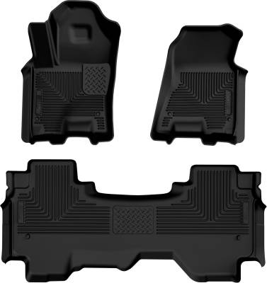 Husky Liners - Husky Liners 94571 Weatherbeater Front & 2nd Seat Floor Liners
