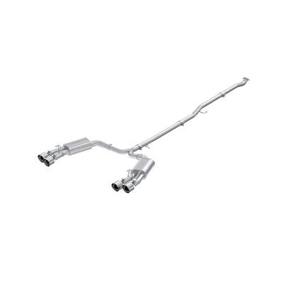 MBRP Exhaust - MBRP Exhaust S4715AL 2.5" Cat-Back Dual Split Rear AL Street