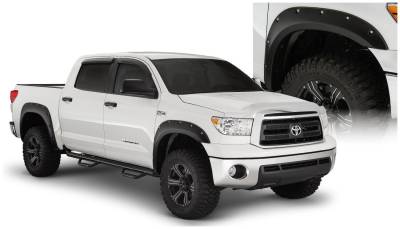 Bushwacker - Bushwacker 30911-02 Pocket Style Front/Rear Fender Flares Black for Tundra
