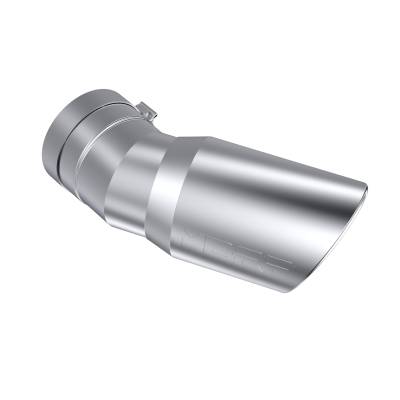 MBRP Exhaust - MBRP T5154 T304 SS 6" Out One Wall Rolled Angle 15-25 Chevy/GMC 2500/3500