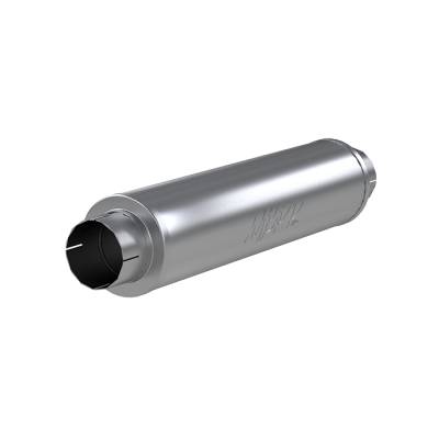 MBRP Exhaust - MBRP Exhaust M91031 T409 SS 4" Armor Plus High Flow Muffler Universal