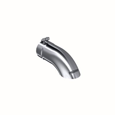 MBRP Exhaust - MBRP Exhaust T5081 T304 SS 4" Inlet Single Wall Turndown 4" Outlet Tip Universal