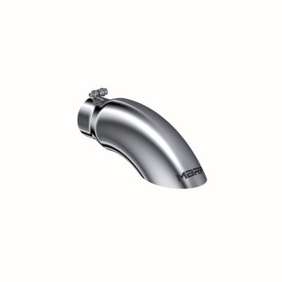 MBRP Exhaust - MBRP Exhaust T5086 T304 SS 4" Inlet Single Wall Turndown 5" Outlet Tip Universal