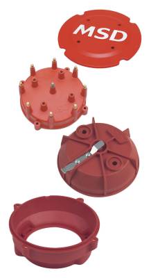 MSD - MSD Ignition 7445 Pro-Cap Cap-A-Dapt Kit for MSD Ignition Distributors