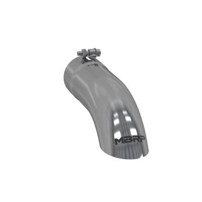 MBRP Exhaust - MBRP Exhaust T5080 T304 SS 3.5" Inlet Single Wall Turndown 3.5" Outlet Tip