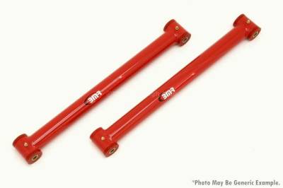 BMR Suspension - BMR TCA001R Lower Control Arms Dom Non-Adjustable Poly Bushings