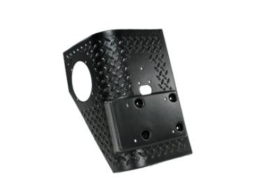 Rugged Ridge - Rugged Ridge 11650.01 Rear Corner Guards Body Armor for Wrangler TJ