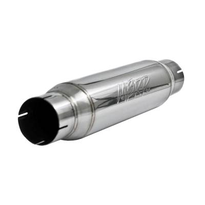 MBRP Exhaust - MBRP Exhaust R1013 T304 Armor Pro 3"IN 16"OUT 20" Body Overall Resonator Univ.