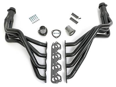 Hedman Hedders - Hedman 89360 Uncoated 1.625" Long Headers 77-79 Ford 4WD Truck/Bronco 351-400M