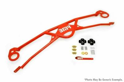 BMR Suspension - BMR Suspension STB016R Strut Tower Brace Front 4-Point for 10-15 Chevy Camaro V8