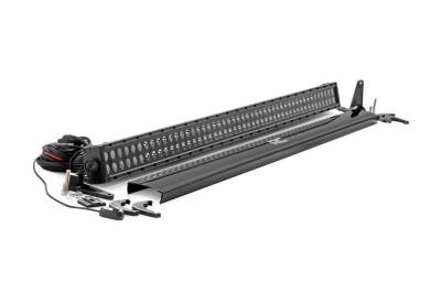 Rough Country Suspension Systems - Rough Country Black Series 50" Dual Row LED Light Bar EACH 70950BL