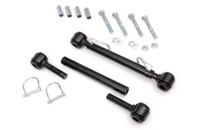 Rough Country Suspension Systems - Rough Country 1188 Rear Disconnect Sway Bar Links 4"-6" Lift for Jeep TJ