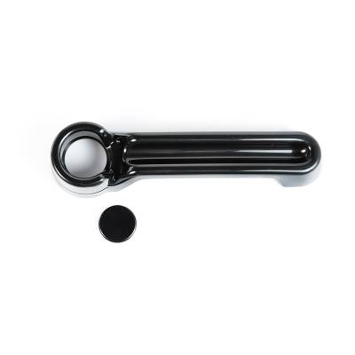 Rugged Ridge - Rugged Ridge 13311.27 Paintable Door Handle Cover Black Each 07-18 Jeep Wrangler
