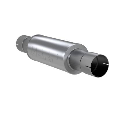 MBRP Exhaust - MBRP Exhaust M20681 Aluminized Steel 4" Armor Lite High Flow Muffler Universal