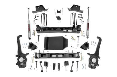 Rough Country Suspension Systems - Rough Country 875.20 6" Suspension Lift Kit for 04-15 Nissan Titan 2WD/4WD