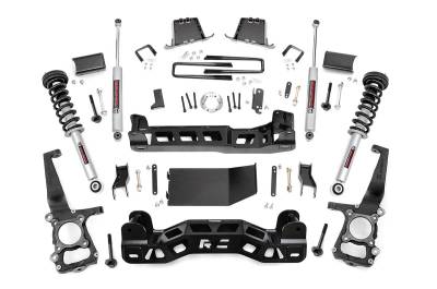 Rough Country Suspension Systems - Rough Country 6" Suspension Lift Kit 11-13 Ford F150 4WD 57532