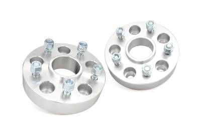 Rough Country Suspension Systems - Rough Country 2" 5x5.5 Aluminum Wheel Spacers Pair for 12-18 RAM 1500 10091