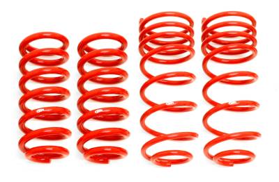 BMR Suspension - BMR Suspension SP001R Lowering Spring Kit 4Pc 1.25" Drop