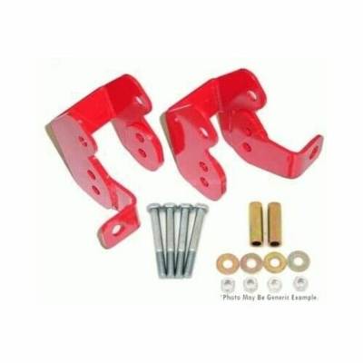 BMR Suspension - BMR Suspension CAB002R Control Arm Relocation Brackets Bolt-On