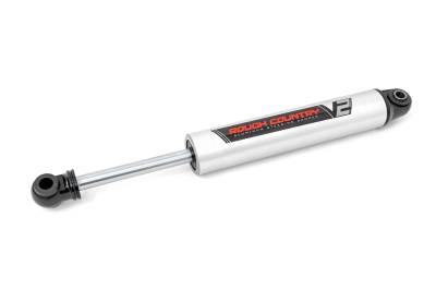 Rough Country Suspension Systems - Rough Country V2 Single Steering Stabilizer 0-6" Lift for Jeep JL/JT 8730570