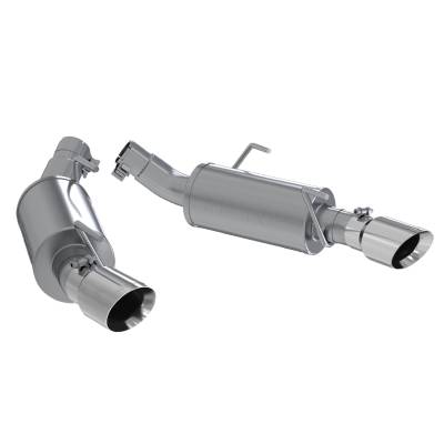 MBRP Exhaust - MBRP Exhaust S7200AL AL 2.5" Axle-Back Dual Exit w/Muffler 07-10 Mustang GT500