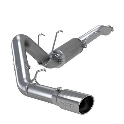 MBRP Exhaust - MBRP S5247304 T304 4" Resonator-Back One Side Exit Street Version 17-26 F250/350