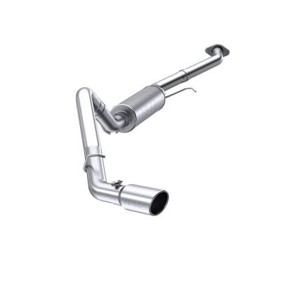 MBRP Exhaust - MBRP Exhaust S5014AL AL 3" Cat-Back One Side Exit 03-06 Silverado/Sierra 1500HD