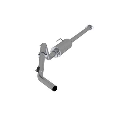 MBRP Exhaust - MBRP Exhaust S5326P AL 2.5" Cat-Back Single Side Exit Exhaust for 05-15 Tacoma