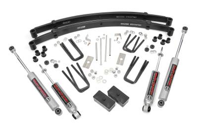 Rough Country Suspension Systems - Rough Country 700N3 3" Suspension Lift Kit for 79-83 Toyota Pickup 4WD