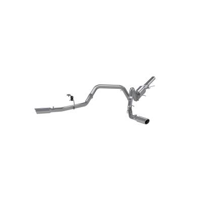 MBRP Exhaust - MBRP Exhaust S5082AL 3" Cat-Back 2.5" Dual Split Side Exit AL