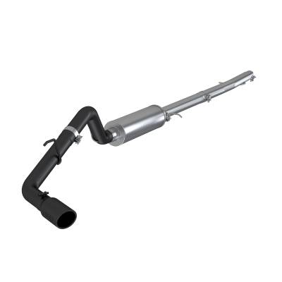MBRP Exhaust - MBRP Exhaust S5227BLK Blk 3" Cat-Back Single Side Exit for 19-23 Ford Ranger