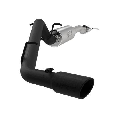 MBRP Exhaust - MBRP Exhaust S5090BLK Black 3" Cat-Back Single Side Exit 17-22 Colorado/Canyon